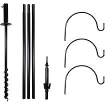 Erva Bird Feeder Pole System 3-Arm Multi-Arm Set by Erva Tool - American Made