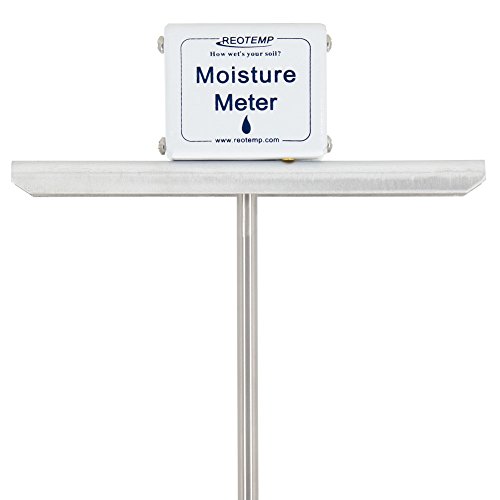 Reotemp 24 Inch Garden and Compost Moisture Meter, Garden Tool Ideal for Soil, Plant, Farm and Lawn Moisture T