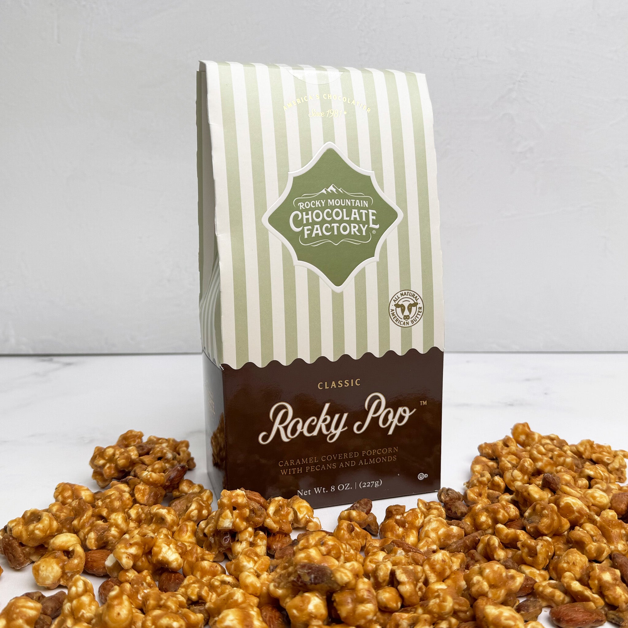 Rocky Mountain Chocolate Factory Chocolate Drizzled Popcorn 6 oz by Rocky Mountain Chocolate Factory - American Made