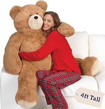 Vermont Teddy Bear Large 3 Foot Stuffed Animal by Vermont Teddy Bear - American Made