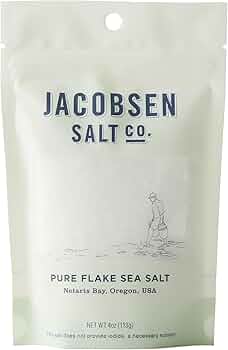 Jacobsen Salt Co. Pure Flake Finishing Sea Salt, 4oz