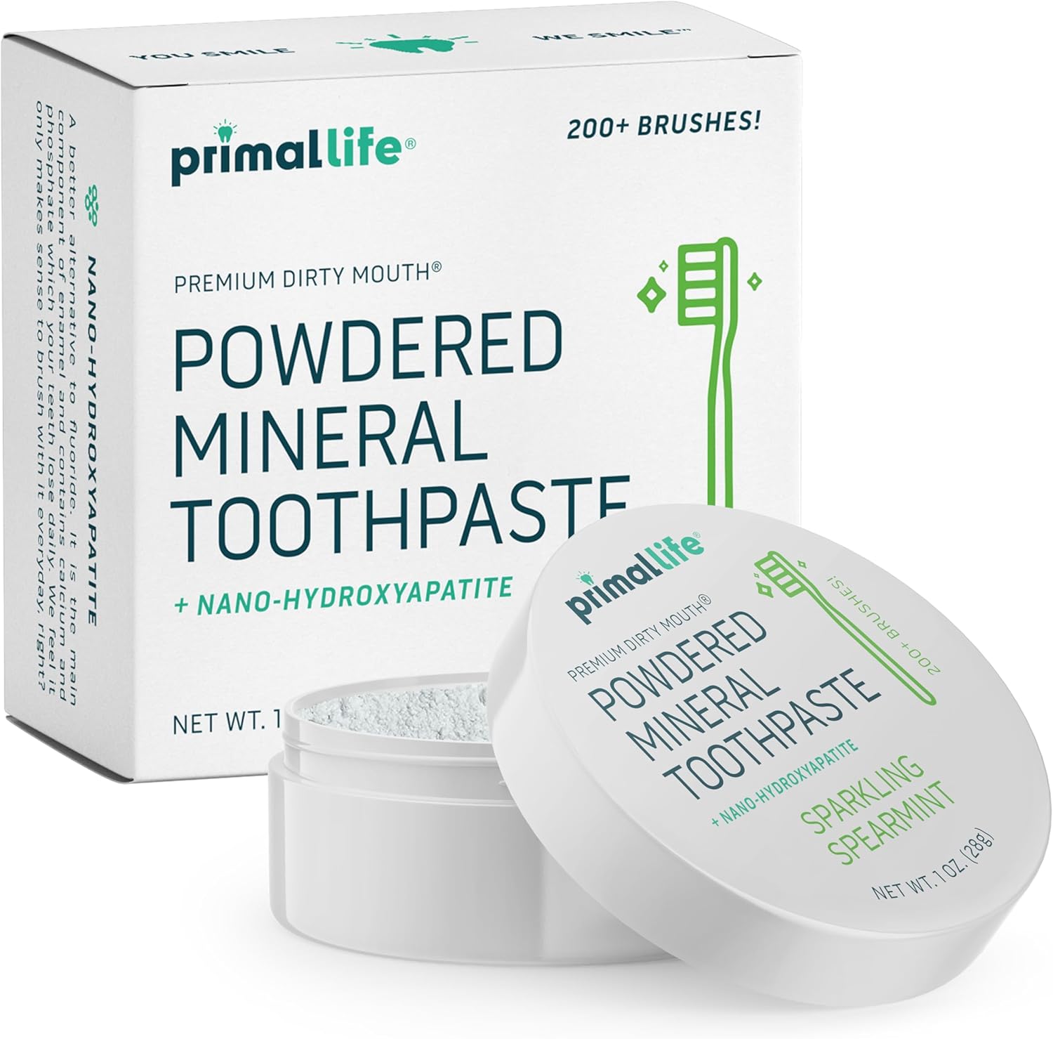 Primal Life Organics Dirty Mouth Tooth Powder Natural by Primal Life Organics - American Made