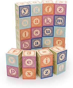 Uncle Goose Classic Lowercase ABC Blocks 28 Piece Set by Uncle Goose - American Made