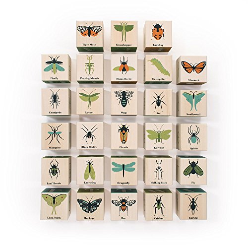 Uncle Goose Bug Blocks Made in the USA by Uncle Goose - American Made