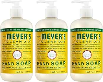 Mrs. Meyer's Clean Day Hand Soap 3-Pack Honeysuckle