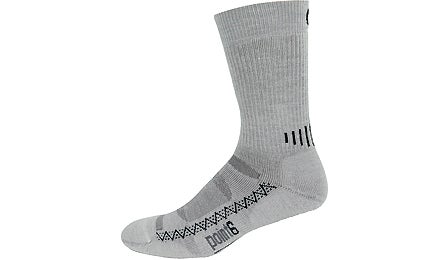 Point6 Active Solid Medium Cushion Crew Sock by Point6 - American Made