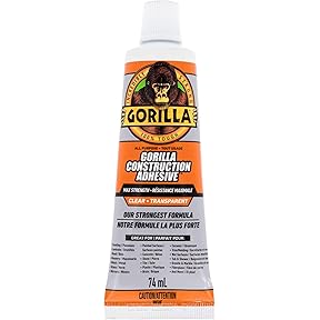 Gorilla Clear Grip Contact Adhesive, 3 oz