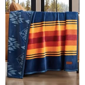 Pendleton 5th Avenue Throw Superfine Wool Striped Charcoal by Pendleton Woolen Mills - American Made
