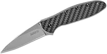Kershaw Leek Carbon Fiber 1660CF 3-Inch CPM-154 Blade by Kershaw - American Made