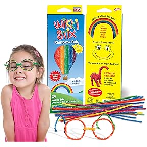 Wikki Stix Single Color Pack 48-Piece Red by Wikki Stix - American Made
