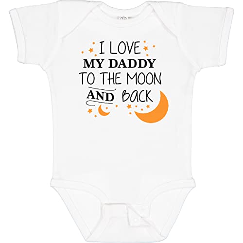 inktastic I Love My Daddy To the Baby Bodysuit 6 Months 0020 White 2962d