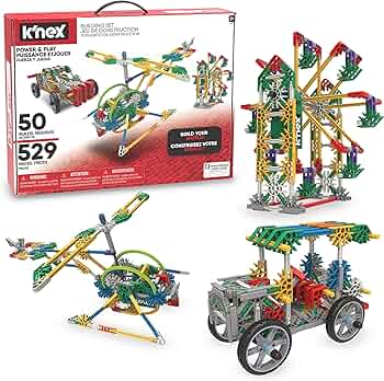 K'NEX Power and Play Motorized Building Set 529 Pieces