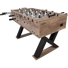 Carrom Signature Foosball Table Burr Oak Premium Quality by Carrom Company - American Made