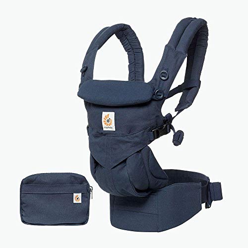 Ergobaby Omni 360 All-Position Baby Carrier Midnight Blue 7-45 lbs by Ergobaby - American Made