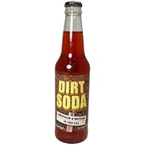 Rocket Fizz Dirt Soda 12oz Glass Bottle