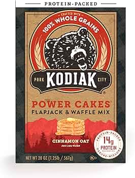 Kodiak Power Cakes Cinnamon Oat Pancake and Waffle Mix 20 Oz