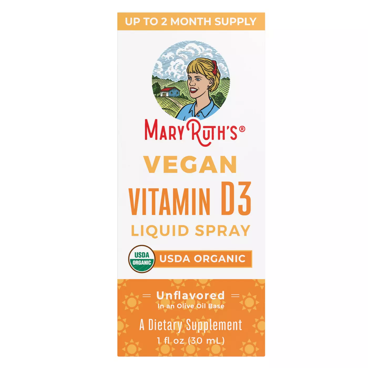 MaryRuth Organics Vitamin D3 Liquid 32 oz by MaryRuth Organics - American Made