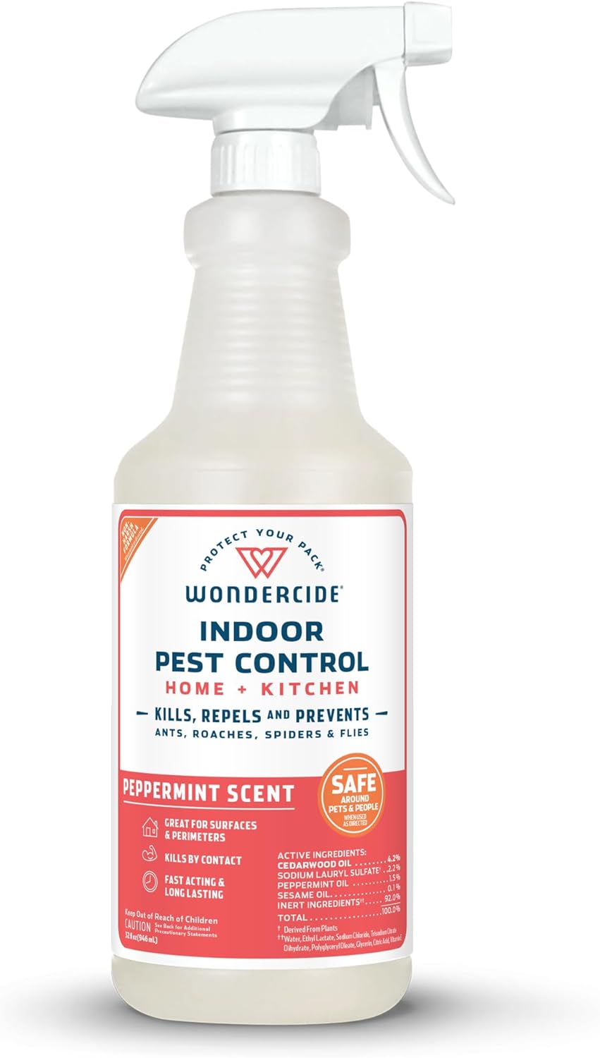 Wondercide Indoor Pest Control Spray — Peppermint, 32 oz by Wondercide - American Made