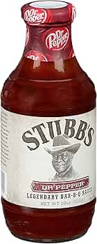 Stubb's Dr Pepper BBQ Sauce 18 oz by Stubb's - American Made