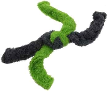 Cycle Dog Duraplush Large Green Grey Spring Thing Dog Toy by Cycle Dog - American Made