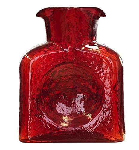 Blenko 384 Water Bottle, Ruby Red