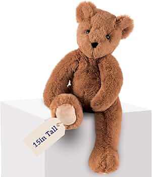 Vermont Teddy Bear Buddy Collection 15 Inch Brown Plush by Vermont Teddy Bear - American Made