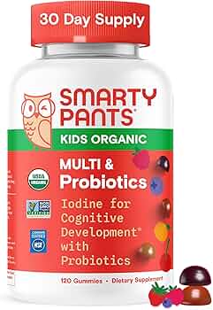 SmartyPants Organic Kids Formula Gummy Vitamins 120 Count by SmartyPants - American Made