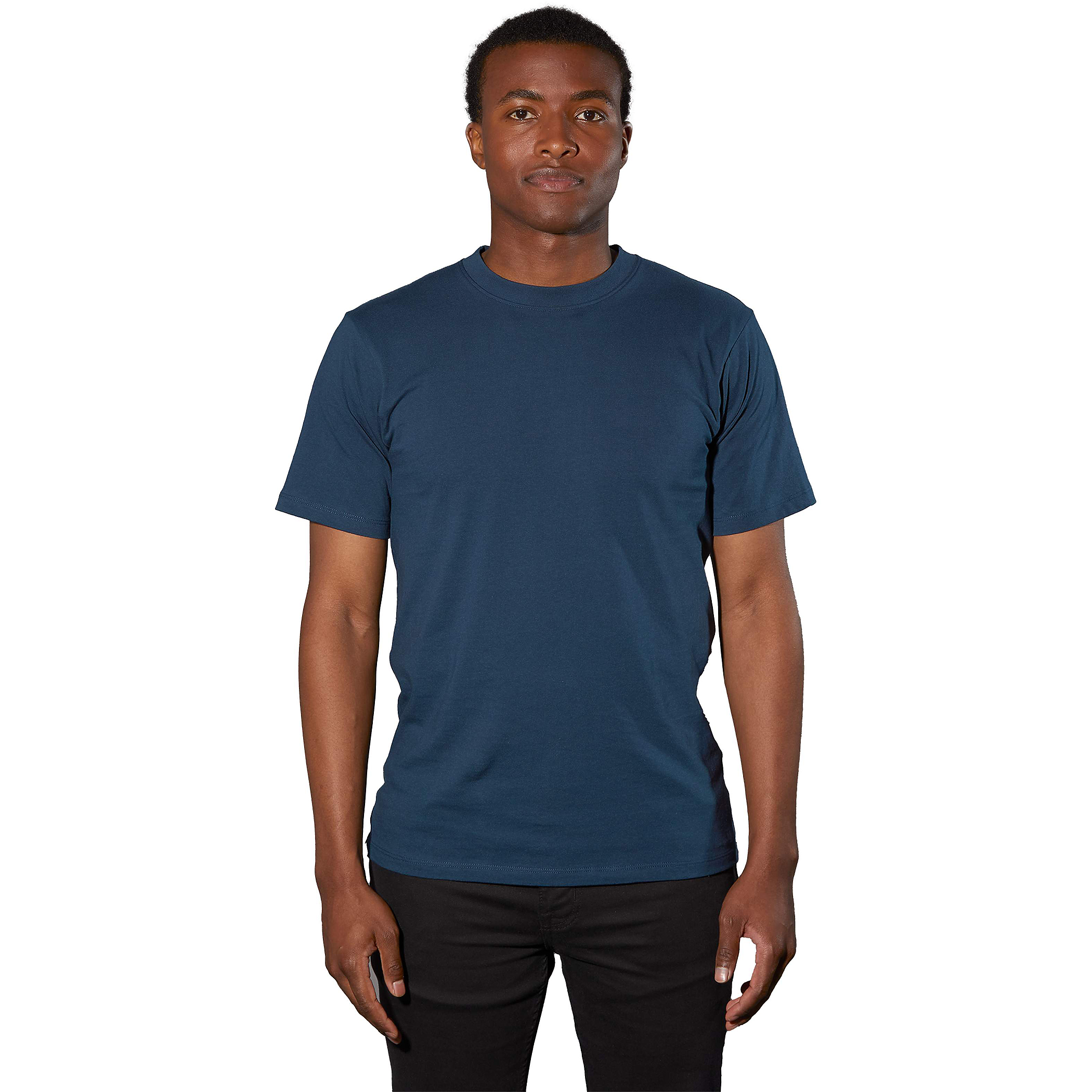 American Giant Heavyweight Classic T-Shirt, Navy by American Giant - American Made