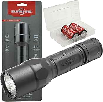 SureFire G2X Tactical 600 Lumen Flashlight Bundle