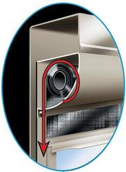 Larson Storm Door Express Series Retractable Screen 36x81 by Larson Manufacturing - American Made