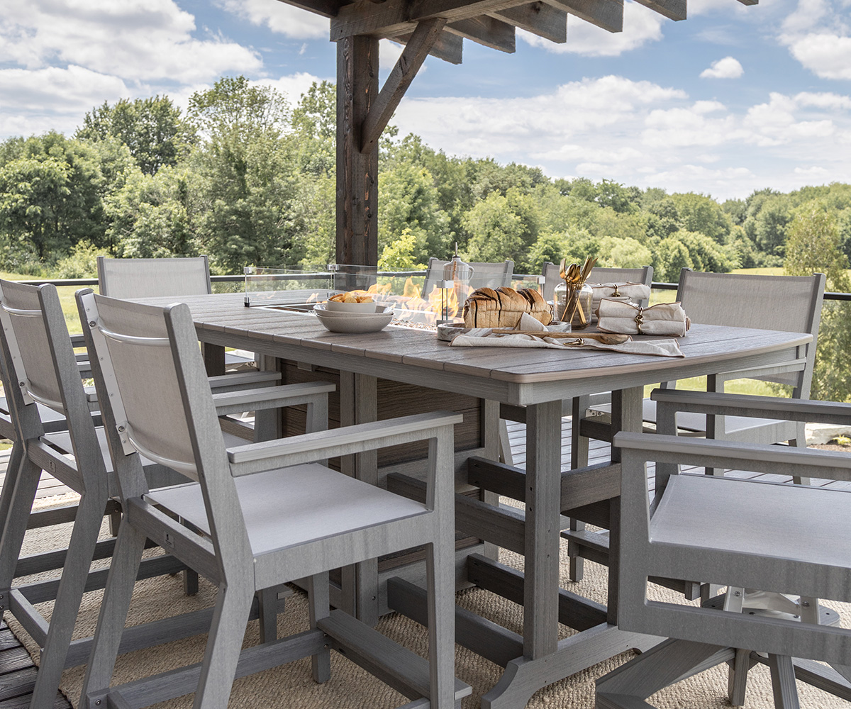Berlin Gardens Garden Classic Arm Chair Patriot Blue Poly Lumber by Berlin Gardens - American Made