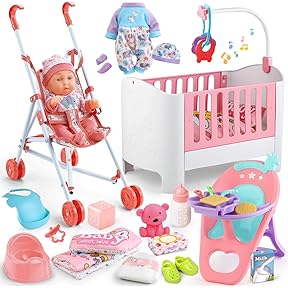 American Plastic Toys My Very Own Nursery Baby Doll Playset by American Plastic Toys - American Made