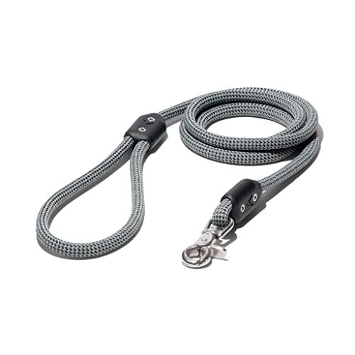Atlas Pet Company Lifetime Leash Ultra Strong Dog Leash Climbing Rope Silver by Atlas Pet Company - American Made