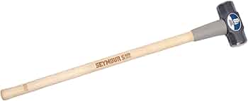 Seymour 41860 8 lb Sledge Hammer Genuine American Hickory Handle