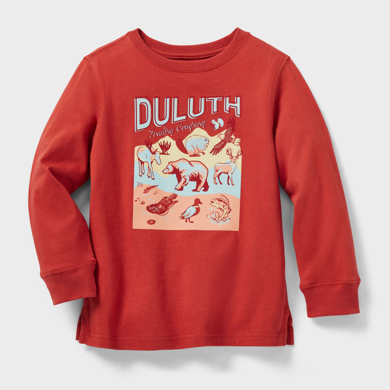 Duluth Trading Company Women's Longtail T-Shirt Long Sleeve by Duluth Trading Company - American Made