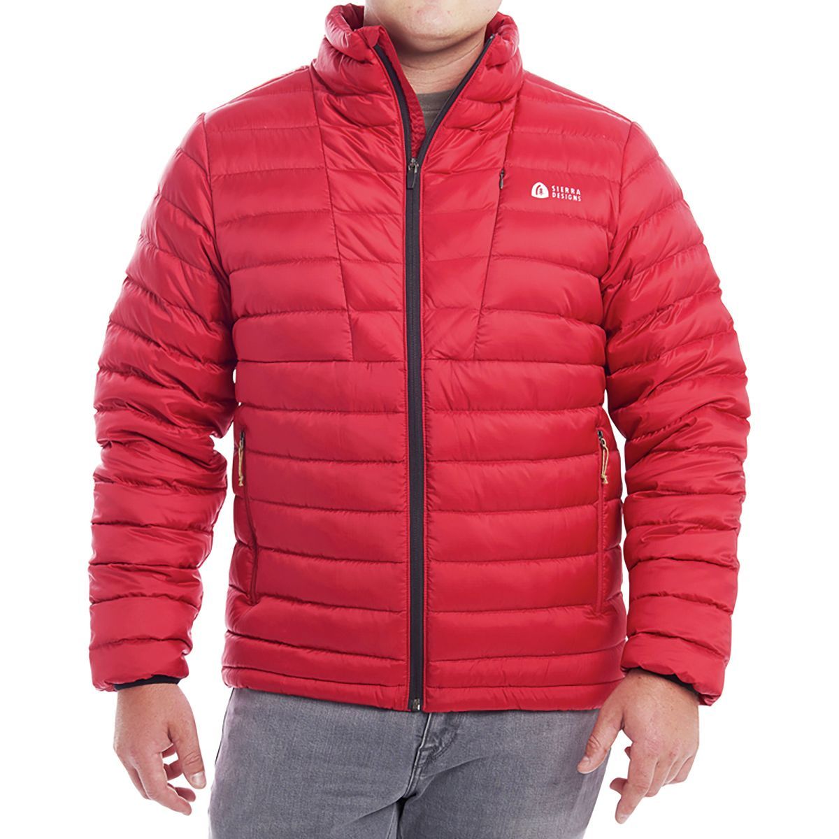 White Sierra Rock Crest Down Jacket Men's