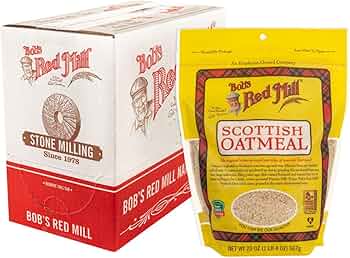 Bob's Red Mill Scottish Oatmeal, 20 oz, 4-Pack