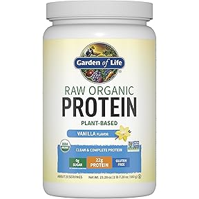 Garden of Life Organic Protein Shake Powder Vanilla by Garden of Life - American Made