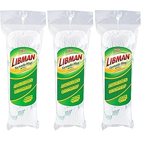 Libman Tornado Self-Wringing Mop with 3 Refills
