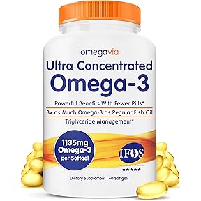 NutriGold Triple Strength Omega-3 Fish Oil 2100 mg 60 Softgels IFOS Certified Sustainable by NutriGold - American Made