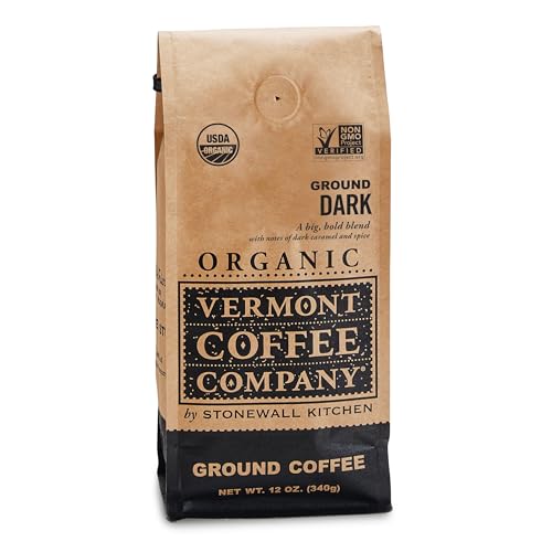 Vermont Coffee Company, Organic Dark Roast Ground Coffee, 12oz.