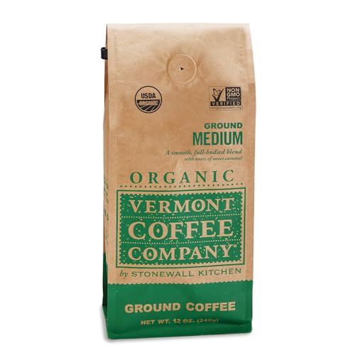 Vermont Coffee Company, Organic Medium Roast Ground Coffee, 12oz.