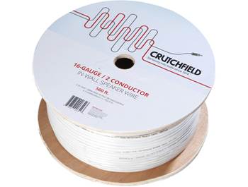 Crutchfield CTKMICRO Micro Speaker Wire 50ft 20-Gauge by Crutchfield - American Made