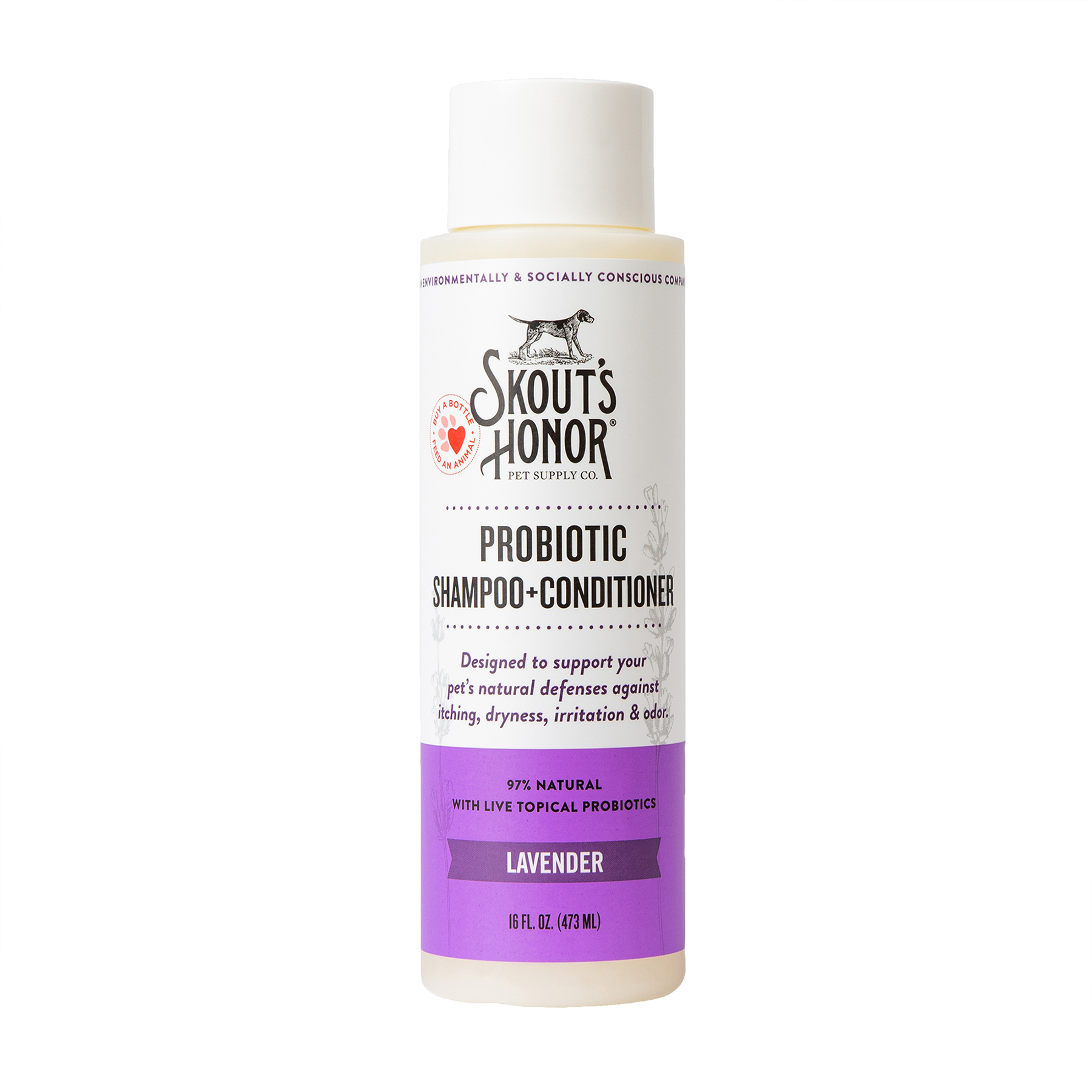 Skout's Honor Probiotic Conditioner for Dogs 16 oz by Skout's Honor - American Made