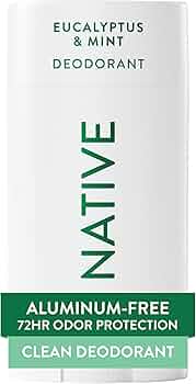 Native Deodorant Eucalyptus and Mint 2.65 Oz by Native - American Made
