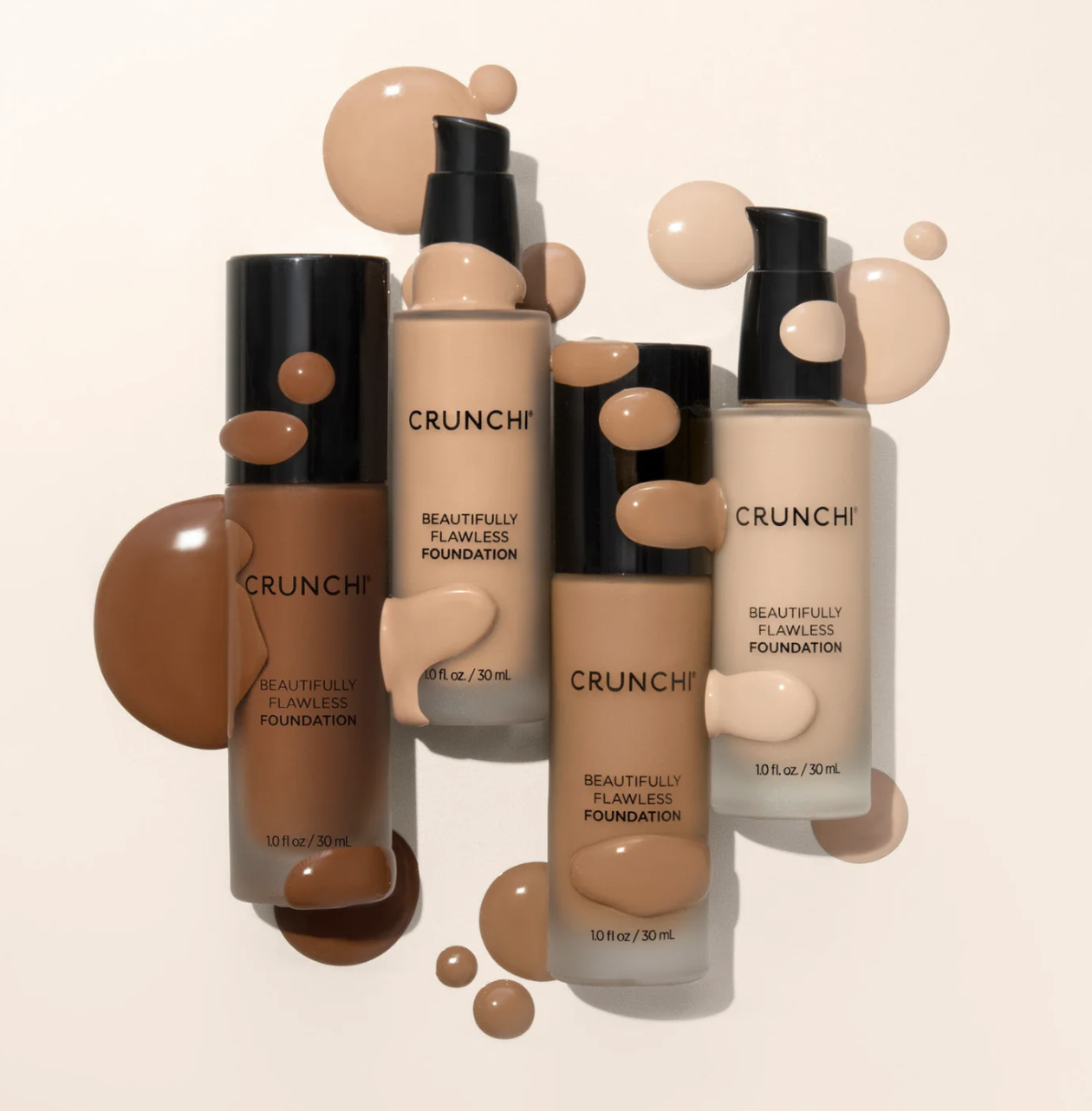 Crunchi Flaunt Liquid Foundation Clean Beauty EWG Verified
