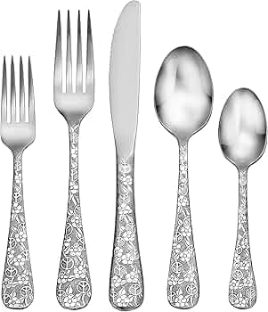 Liberty Tabletop Woodstock 20-Piece Flatware Set for 4