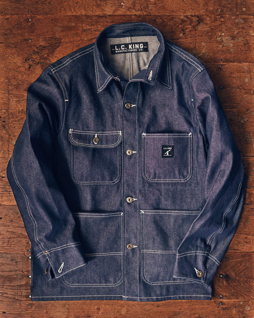 LC King Indigo Denim Chore Coat