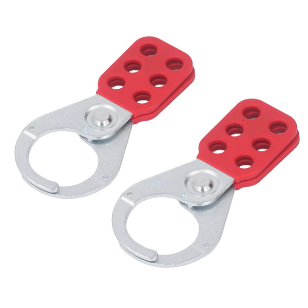 Brady Lockout Tagout Hasp 6 Holes Steel Safety Lockout
