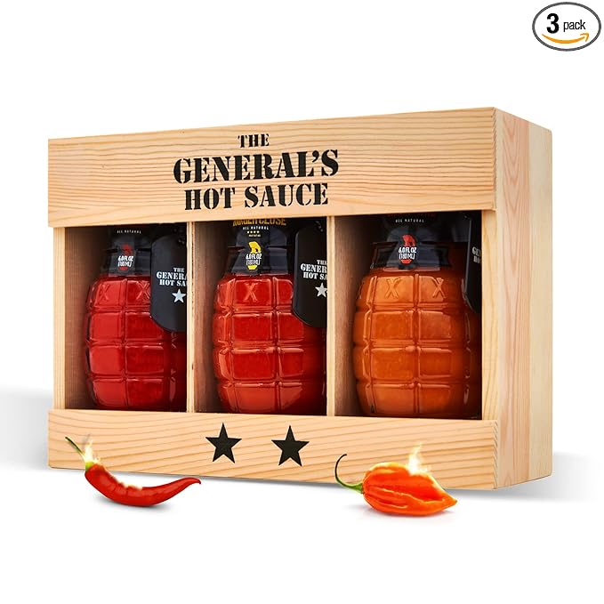 The General's Hot Sauce Buffalo Variety Pack by The General's Hot Sauce - American Made